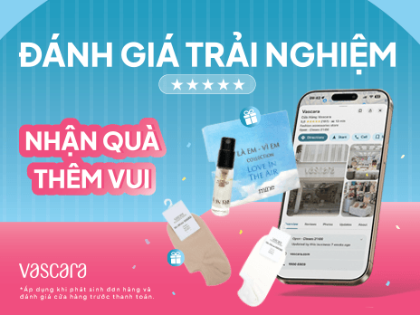 ĐÁNH GIÁ 5 SAO: NHẬN QUÀ THÊM VUI