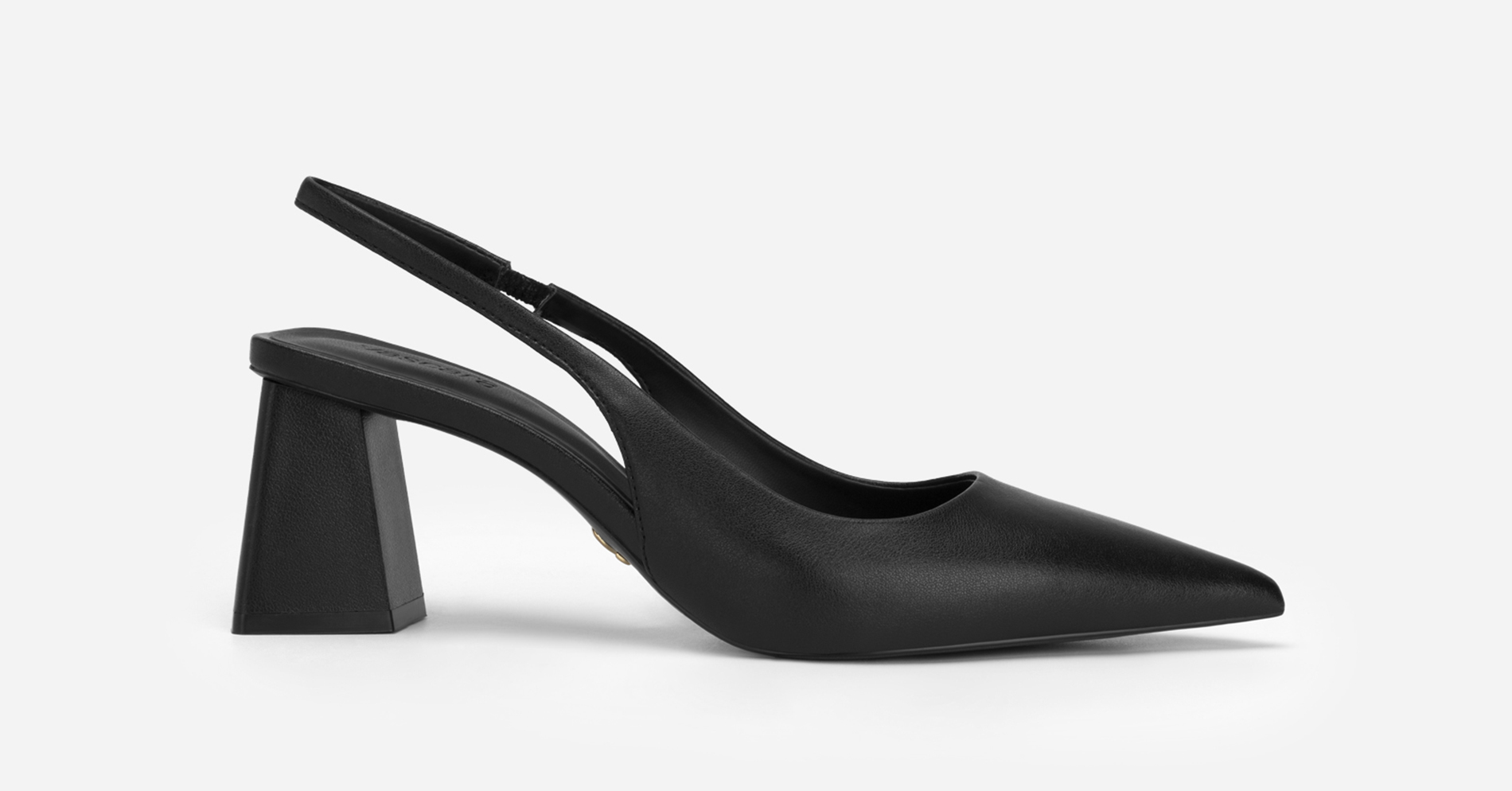 slingback block heel