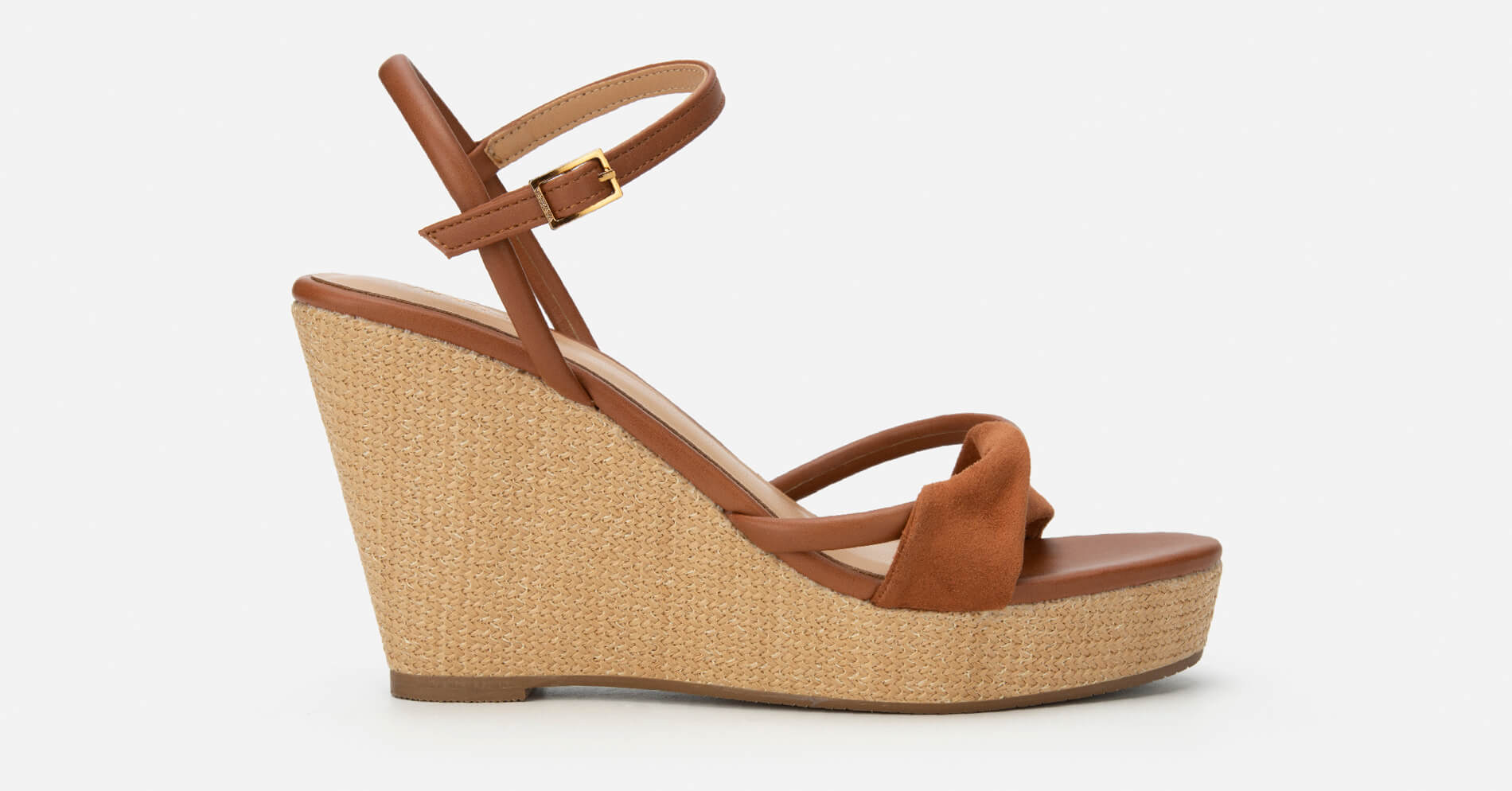 Wedge Sandals PLA 0438 Brown VASCARA