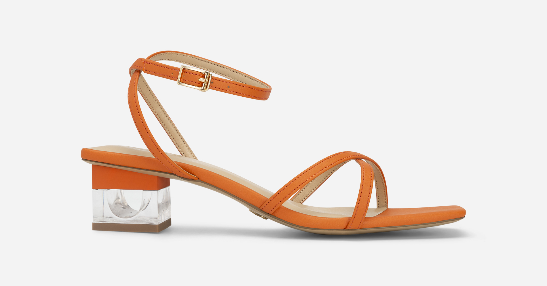 Crystal strap 2025 sandals