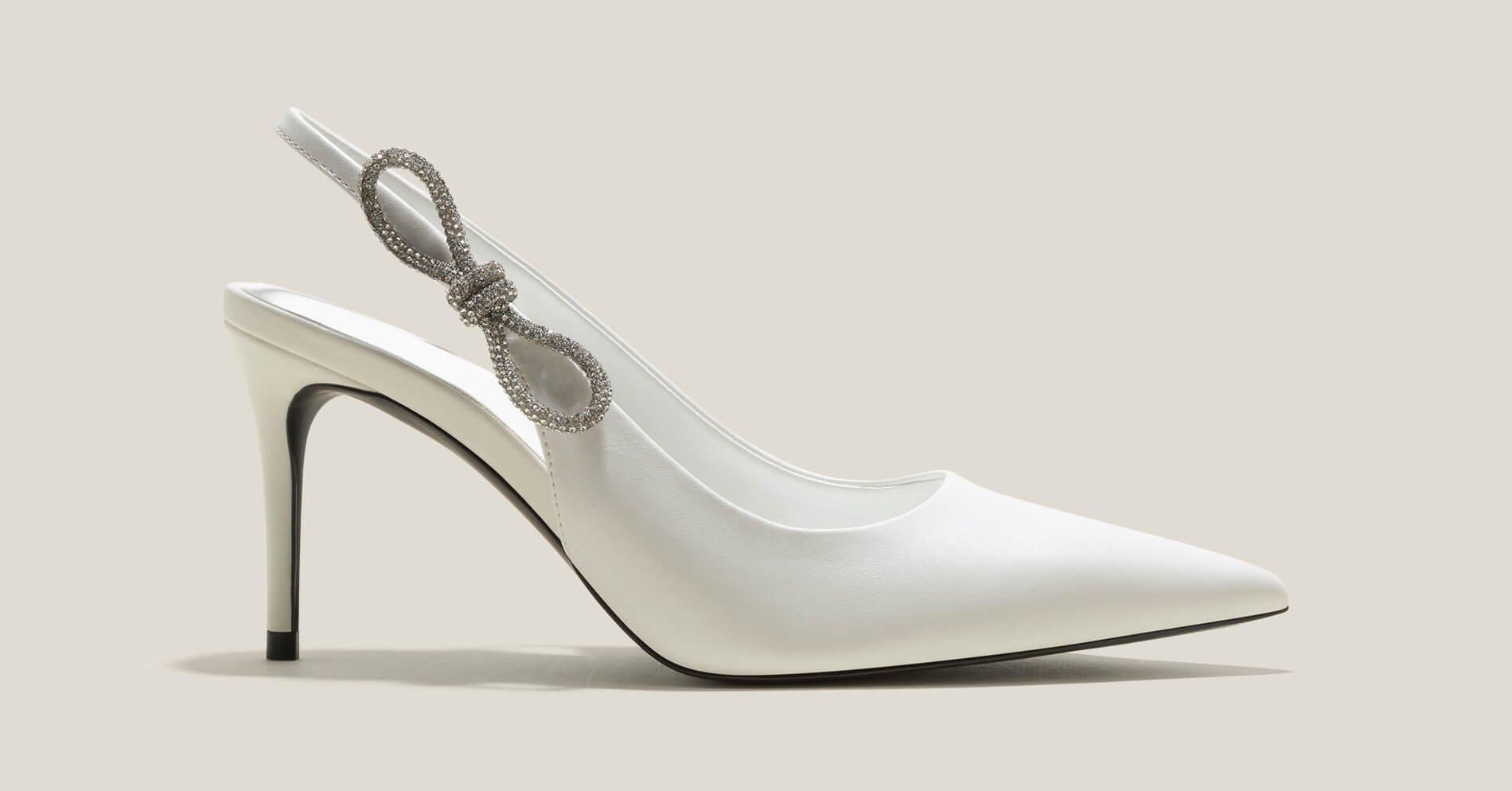 pointed toe slingback