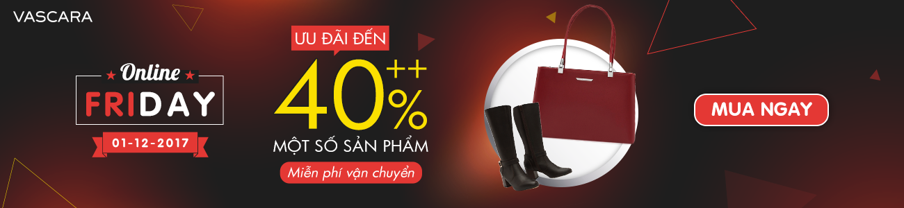 online friday giảm 40%++ miễn phí vận chuyển