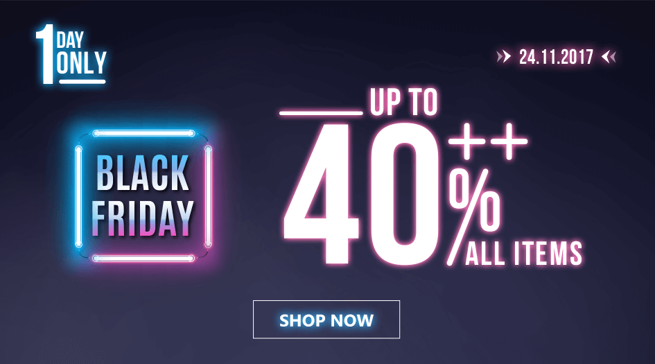 Black Friday 2017 Vascara sale up to 40%++