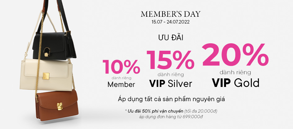 Member’s Day - Ưu đãi đến 20% dành riêng khách hàng Thành Viên & VIP