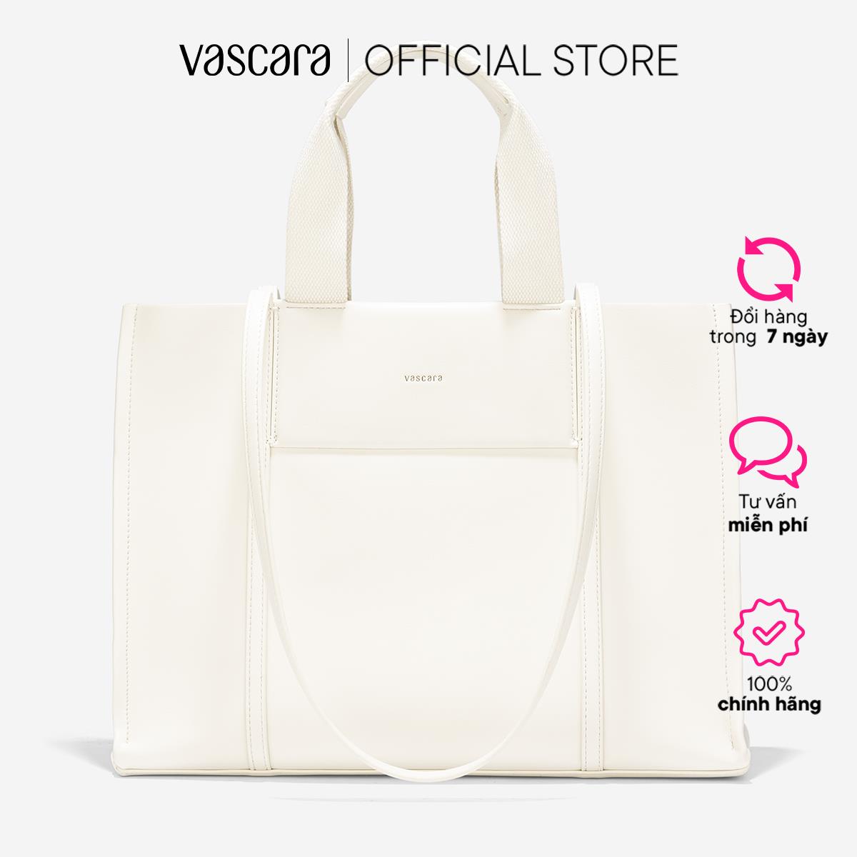 [Voucher 50K | 15.5  - 17.5] Vascara Túi Tote Basic Quai Đôi - TOT 0161