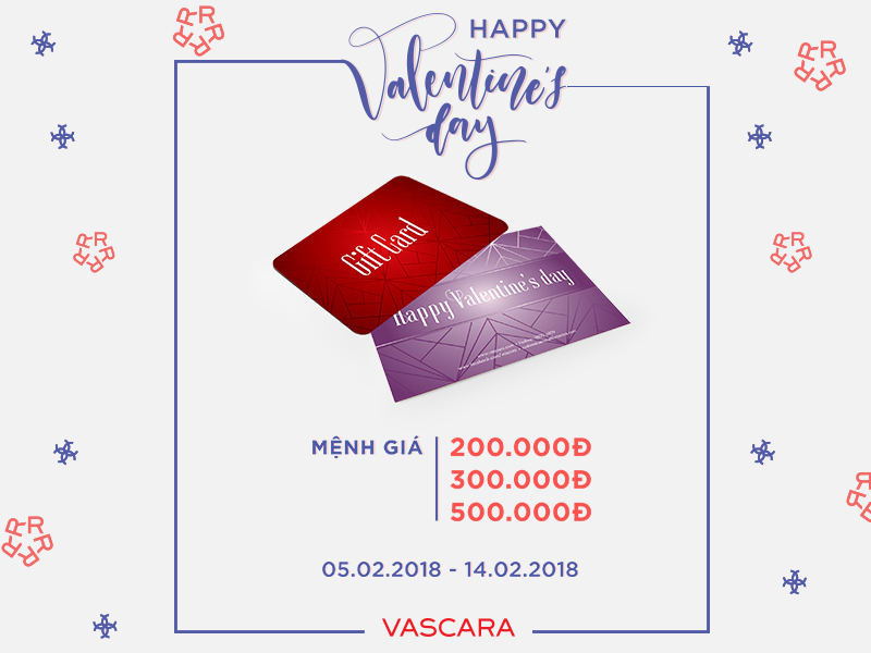 Giftcard Valentine Vascara 2018