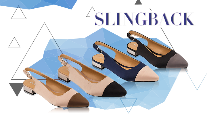 Thanh lịch và thời thượng cùng xu hướng giày nữ Slingback hot nhất mùa hè này