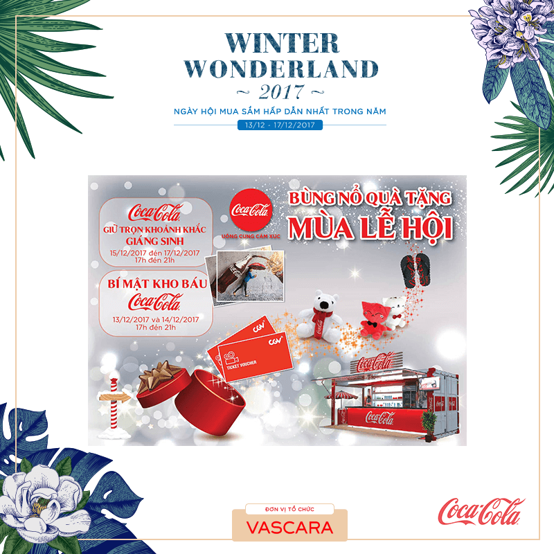 Coco-cola tại Winter Wonderland 2017