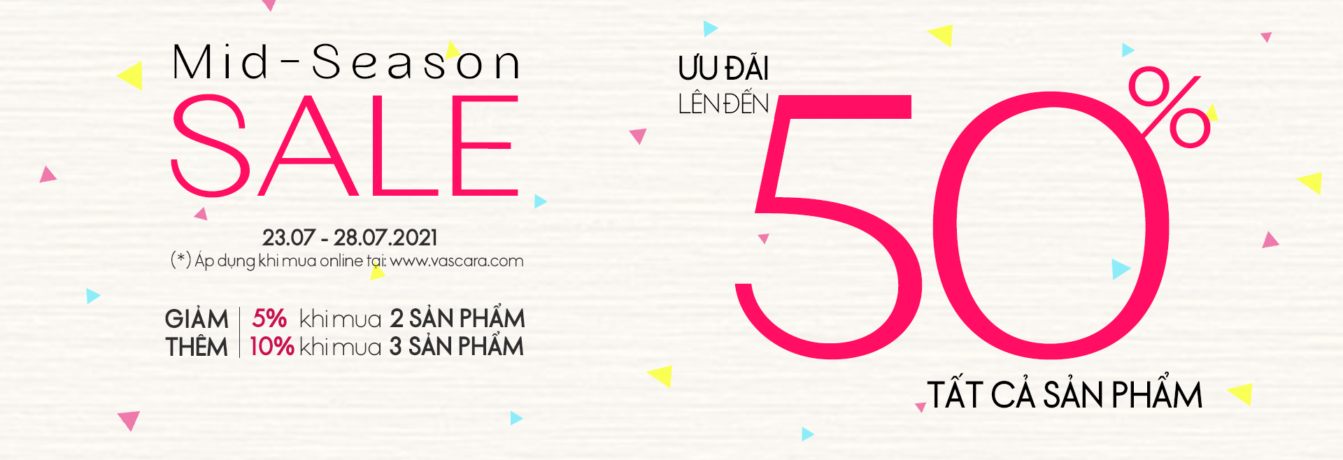 MID SALE Giảm 50%